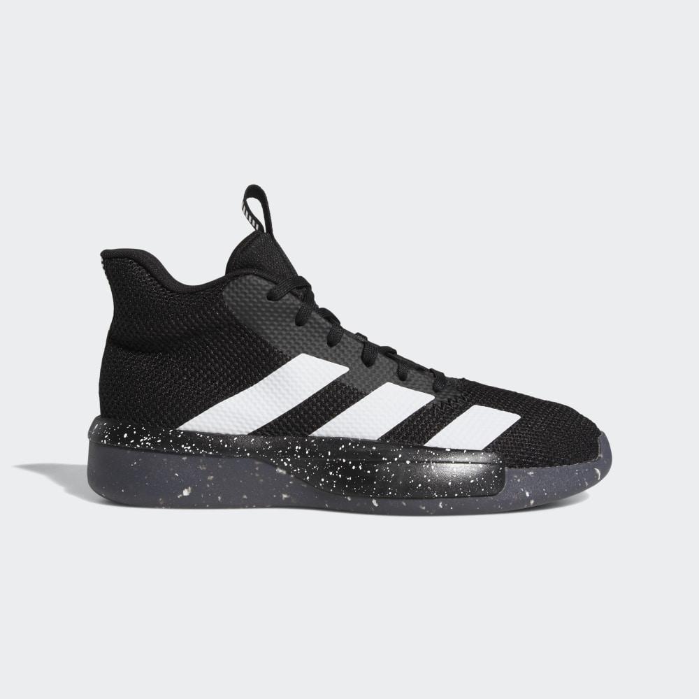 Adidasi Baschet Adidas Pro Next 2019 Barbati Romania - Negrii/Albi EF9845